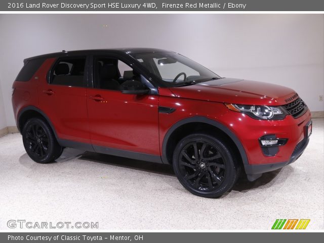 2016 Land Rover Discovery Sport HSE Luxury 4WD in Firenze Red Metallic