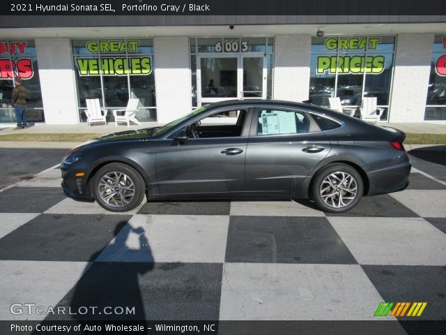 2021 Hyundai Sonata SEL in Portofino Gray