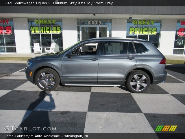 2020 Volkswagen Tiguan S in Platinum Gray Metallic
