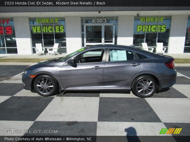 2020 Honda Civic EX Sedan in Modern Steel Metallic