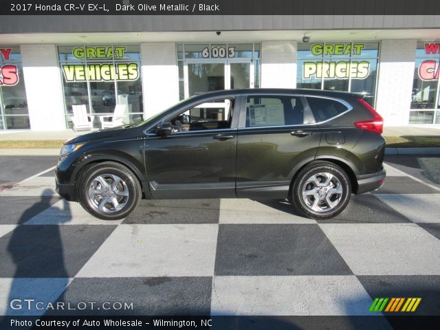 2017 Honda CR-V EX-L in Dark Olive Metallic