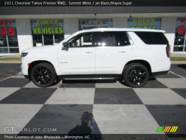 2021 Chevrolet Tahoe Premier 4WD in Summit White