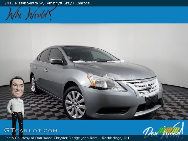 2013 Nissan Sentra SV in Amethyst Gray