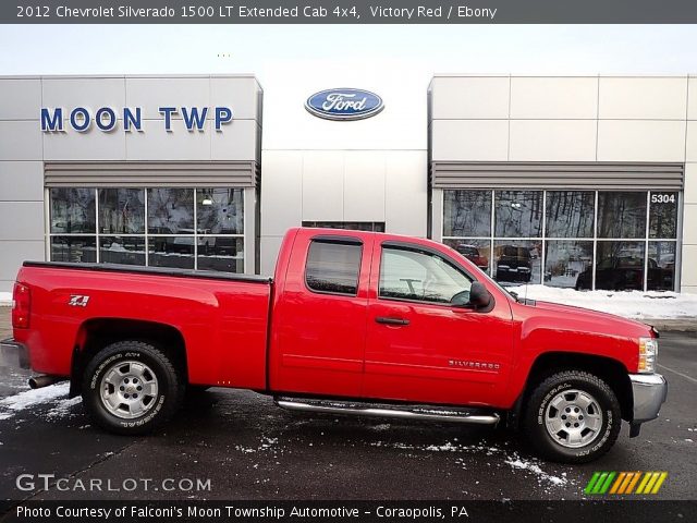 2012 Chevrolet Silverado 1500 LT Extended Cab 4x4 in Victory Red