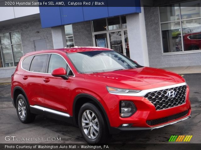 2020 Hyundai Santa Fe SEL AWD in Calypso Red