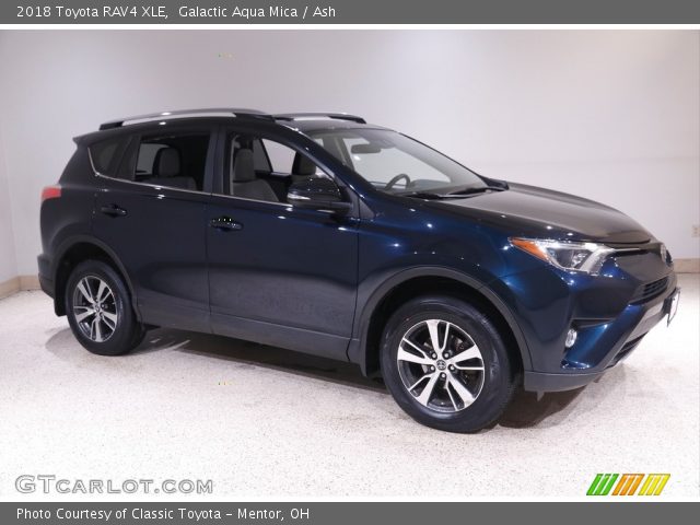 2018 Toyota RAV4 XLE in Galactic Aqua Mica