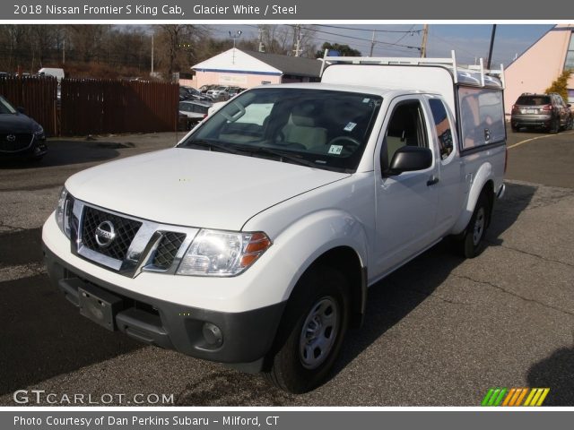 2018 Nissan Frontier S King Cab in Glacier White