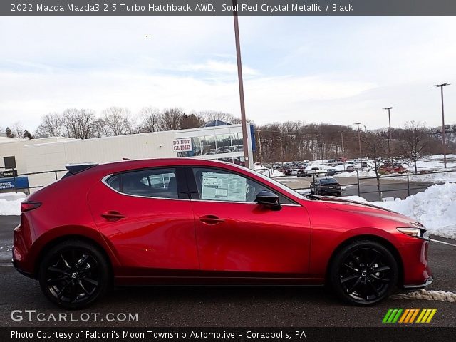 2022 Mazda Mazda3 2.5 Turbo Hatchback AWD in Soul Red Crystal Metallic