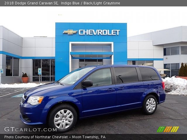 2018 Dodge Grand Caravan SE in Indigo Blue