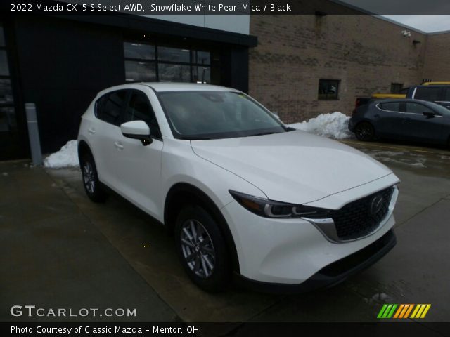 2022 Mazda CX-5 S Select AWD in Snowflake White Pearl Mica