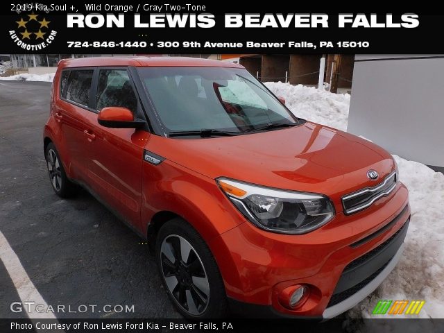 2019 Kia Soul + in Wild Orange