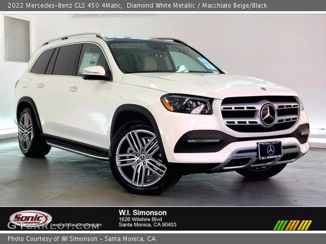 2022 Mercedes-Benz GLS 450 4Matic in Diamond White Metallic