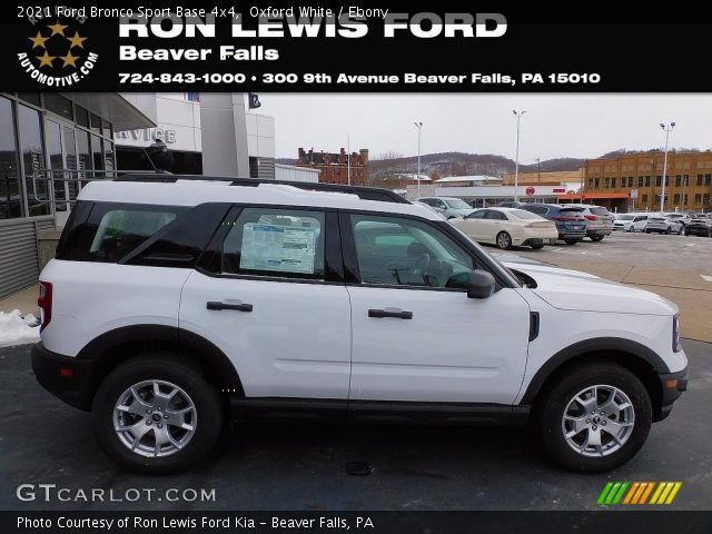 2021 Ford Bronco Sport Base 4x4 in Oxford White