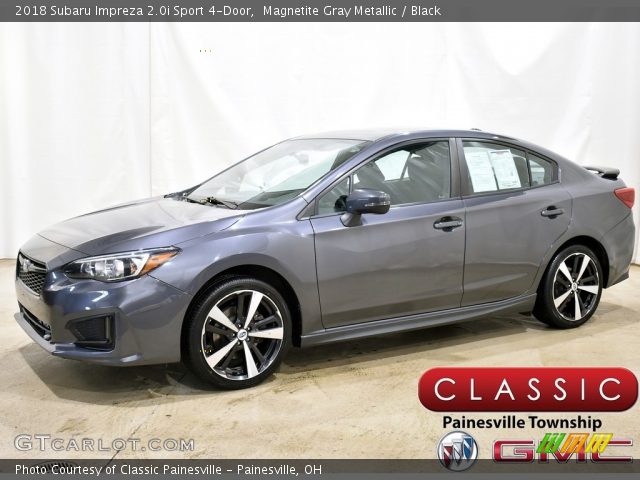2018 Subaru Impreza 2.0i Sport 4-Door in Magnetite Gray Metallic