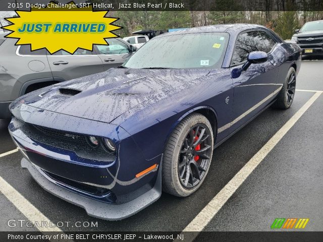 2015 Dodge Challenger SRT Hellcat in Jazz Blue Pearl