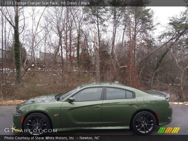 2021 Dodge Charger Scat Pack in F8 Green
