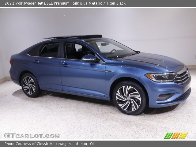 2021 Volkswagen Jetta SEL Premium in Silk Blue Metallic