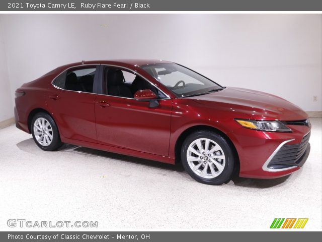 2021 Toyota Camry LE in Ruby Flare Pearl