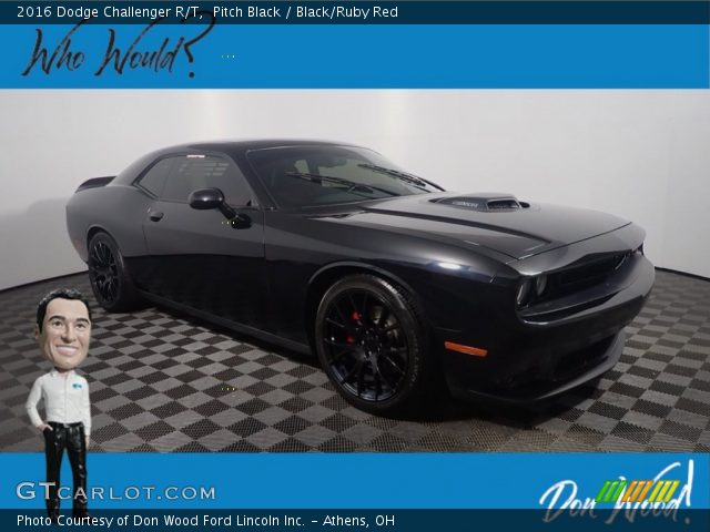2016 Dodge Challenger R/T in Pitch Black