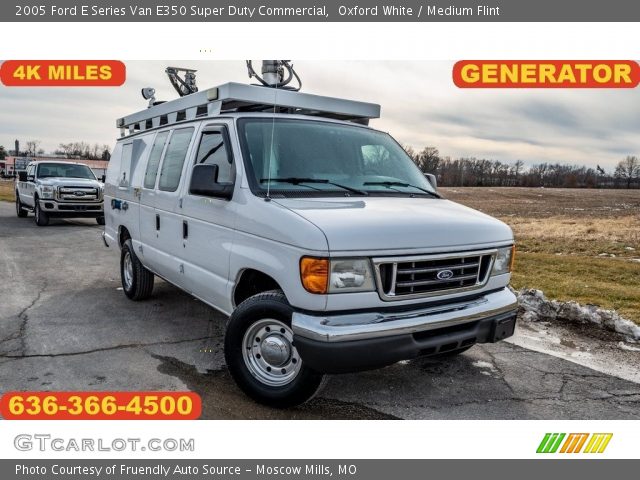 2005 Ford E Series Van E350 Super Duty Commercial in Oxford White