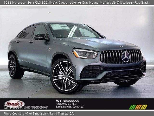 2022 Mercedes-Benz GLC 300 4Matic Coupe in Selenite Gray Magno (Matte)