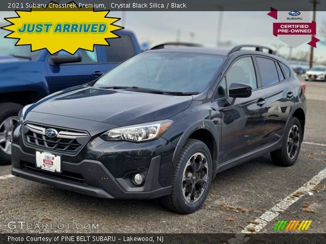 2021 Subaru Crosstrek Premium in Crystal Black Silica