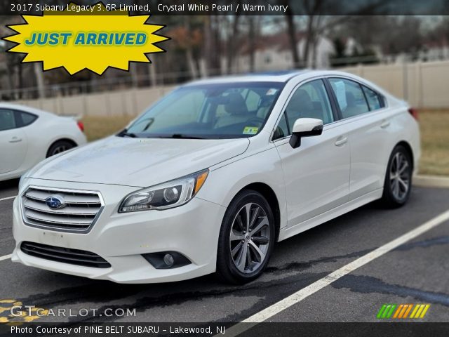2017 Subaru Legacy 3.6R Limited in Crystal White Pearl
