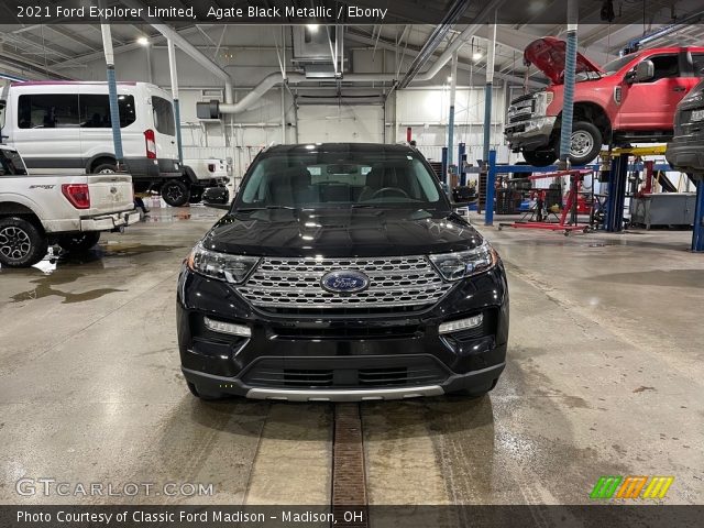 2021 Ford Explorer Limited in Agate Black Metallic
