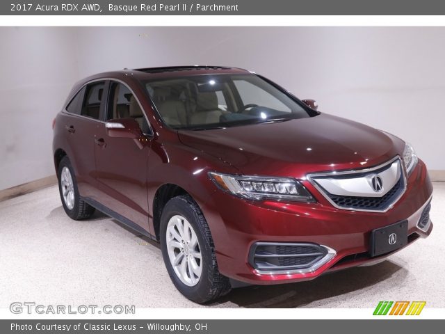 2017 Acura RDX AWD in Basque Red Pearl II
