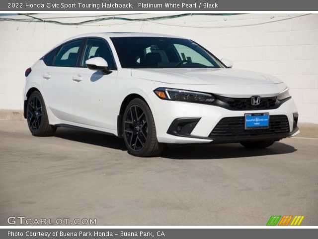 2022 Honda Civic Sport Touring Hatchback in Platinum White Pearl