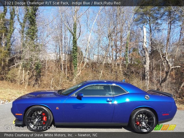2021 Dodge Challenger R/T Scat Pack in Indigo Blue