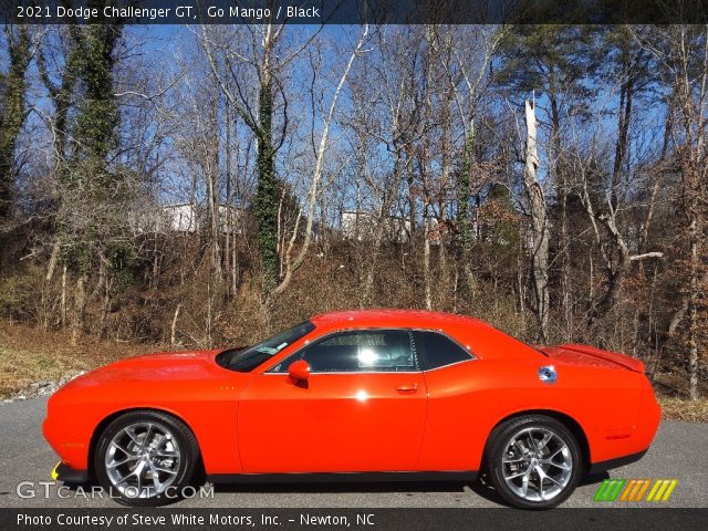 2021 Dodge Challenger GT in Go Mango