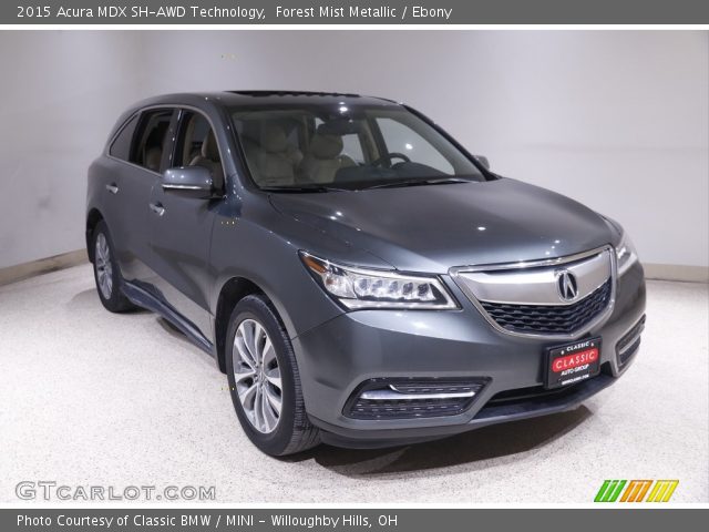 2015 Acura MDX SH-AWD Technology in Forest Mist Metallic