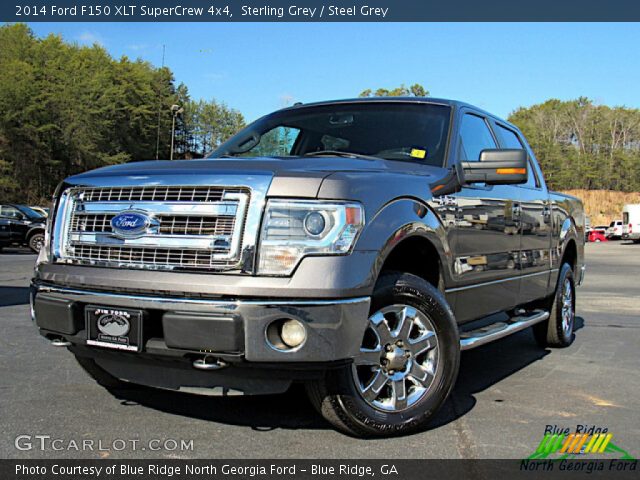 2014 Ford F150 XLT SuperCrew 4x4 in Sterling Grey