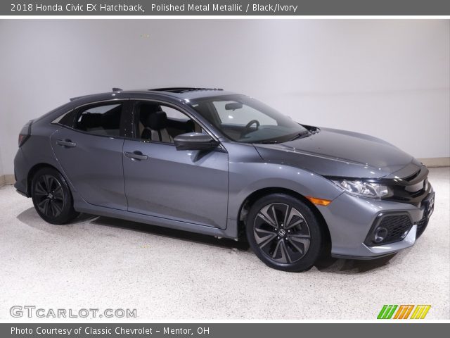 2018 Honda Civic EX Hatchback in Polished Metal Metallic