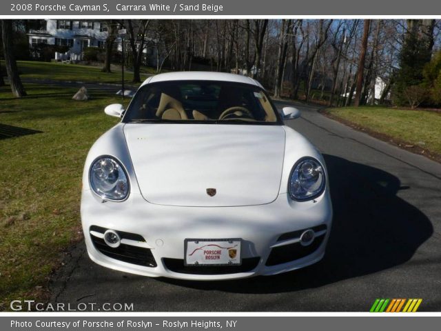 2008 Porsche Cayman S in Carrara White