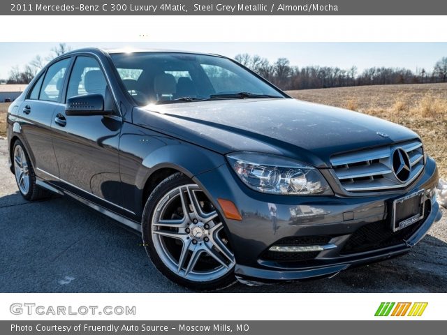 2011 Mercedes-Benz C 300 Luxury 4Matic in Steel Grey Metallic