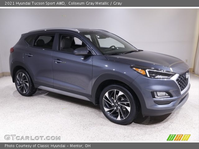 2021 Hyundai Tucson Sport AWD in Coliseum Gray Metallic