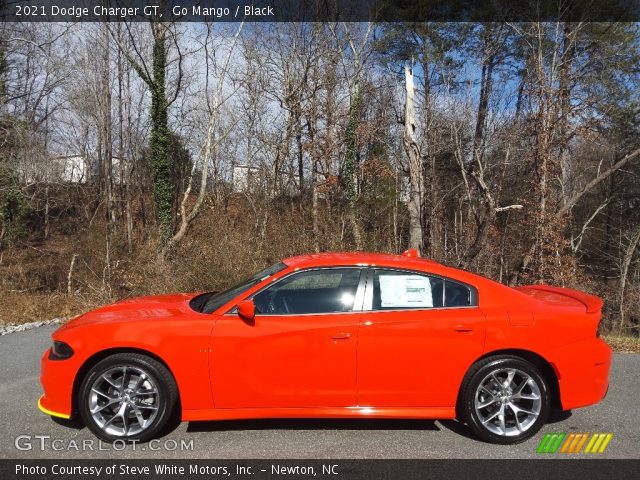 2021 Dodge Charger GT in Go Mango