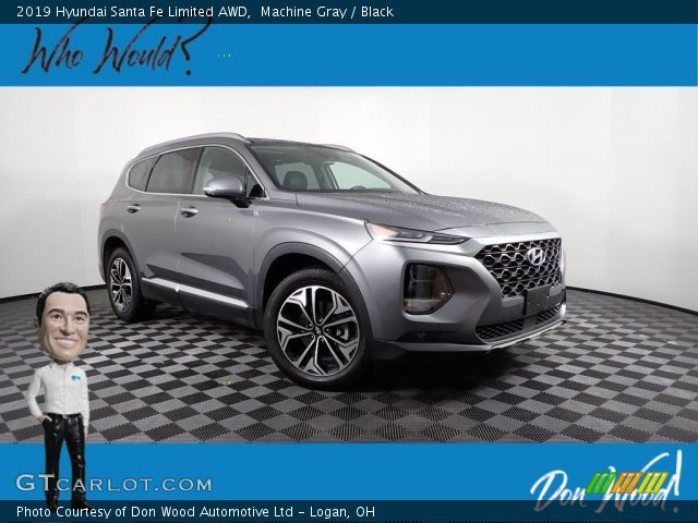 2019 Hyundai Santa Fe Limited AWD in Machine Gray