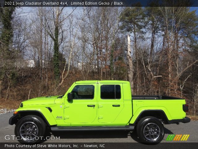 2021 Jeep Gladiator Overland 4x4 in Limited Edition Gecko