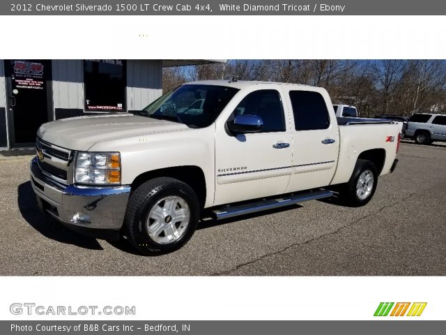 2012 Chevrolet Silverado 1500 LT Crew Cab 4x4 in White Diamond Tricoat