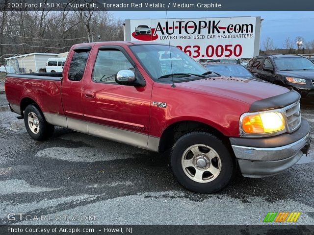 2002 Ford F150 XLT SuperCab in Toreador Red Metallic