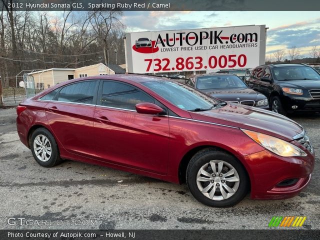 2012 Hyundai Sonata GLS in Sparkling Ruby Red