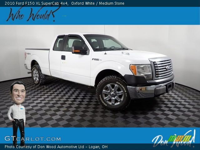 2010 Ford F150 XL SuperCab 4x4 in Oxford White