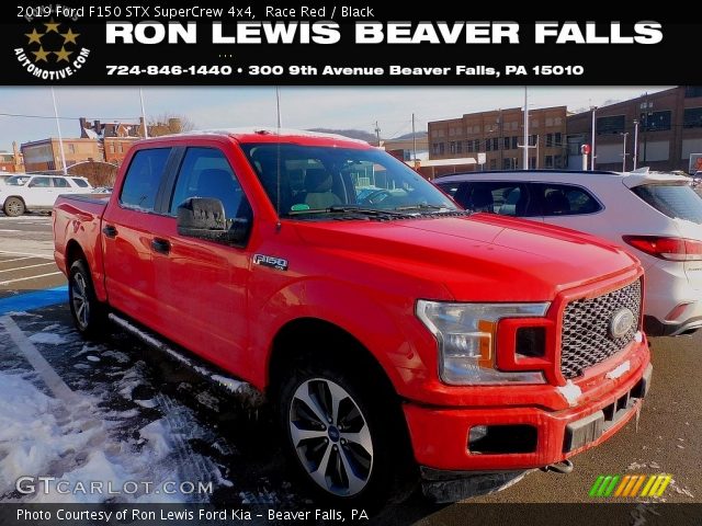 2019 Ford F150 STX SuperCrew 4x4 in Race Red