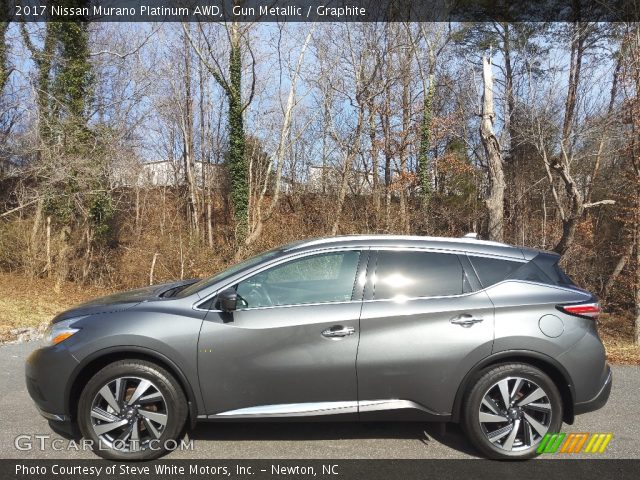 2017 Nissan Murano Platinum AWD in Gun Metallic