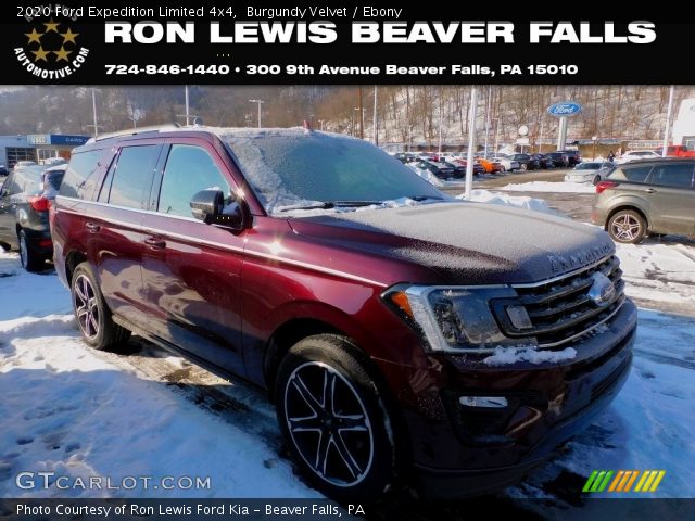2020 Ford Expedition Limited 4x4 in Burgundy Velvet