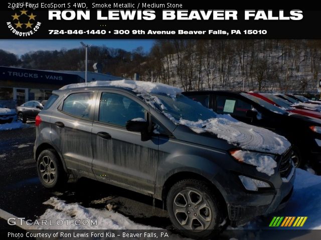 2019 Ford EcoSport S 4WD in Smoke Metallic