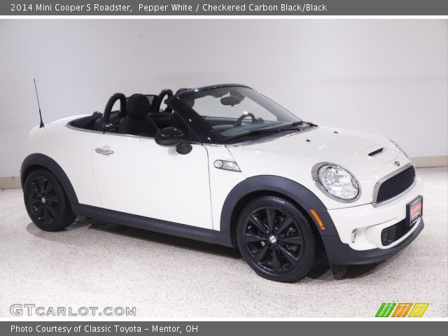 2014 Mini Cooper S Roadster in Pepper White